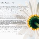 Prayer for Ayyam i Ha