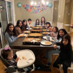 Children celebrate Ayyám-i-Há with a pizza party.
