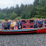 Friends hold a traditional Tlingit potlatch honouring Rúhíyyih Khánum