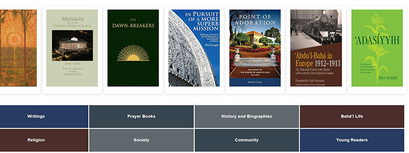 Expansion du site Web pour les livres bahá’ís au Canada