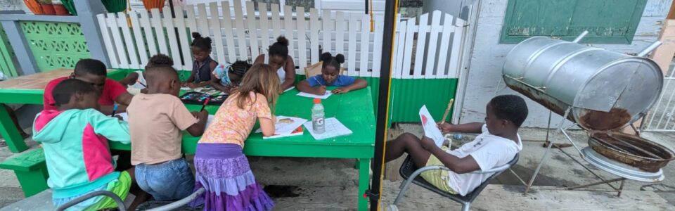 Planting “roses of love” in the Leeward Islands